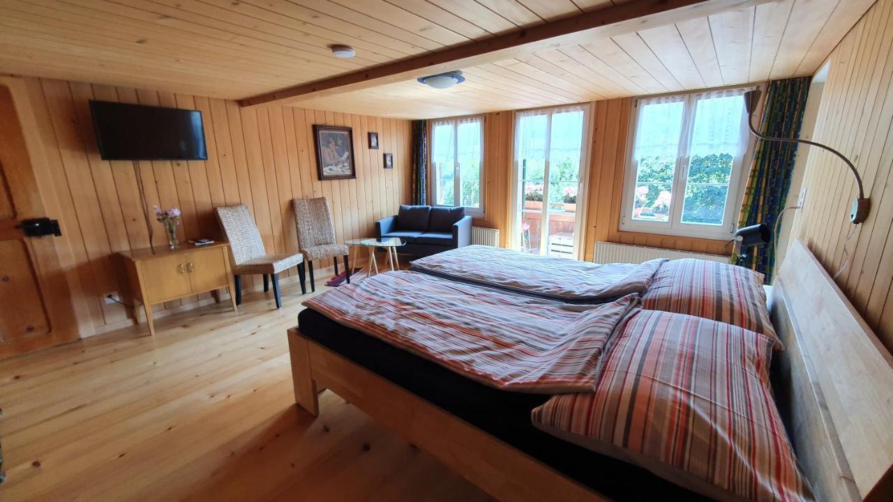 Adlerhorst - Apartment Im Niedersimmental Oey Exteriér fotografie